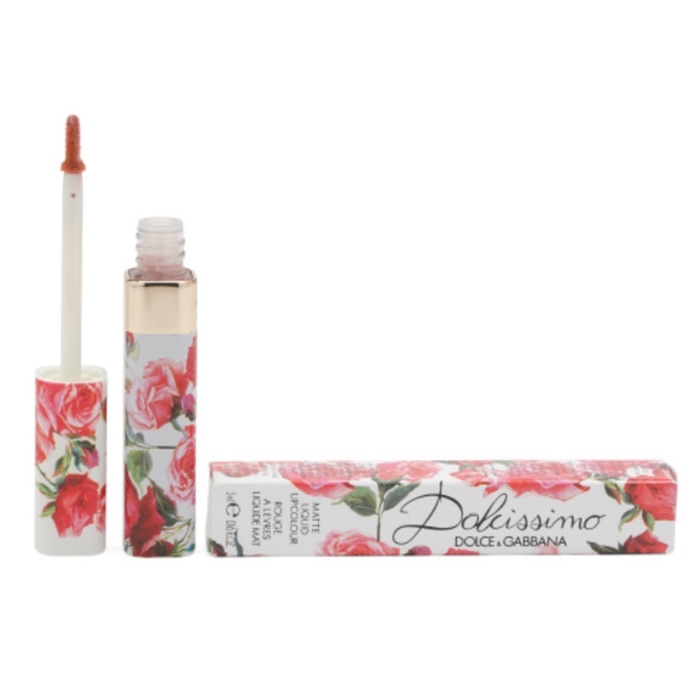 NWT DOLCE & GABBANA Dolcissimo Matte Liquid Lip Color 01 Natural